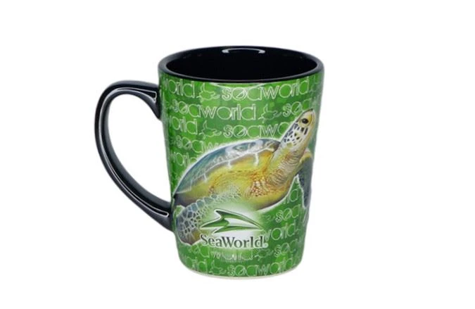 Full Design Ceramic Embossed Mug